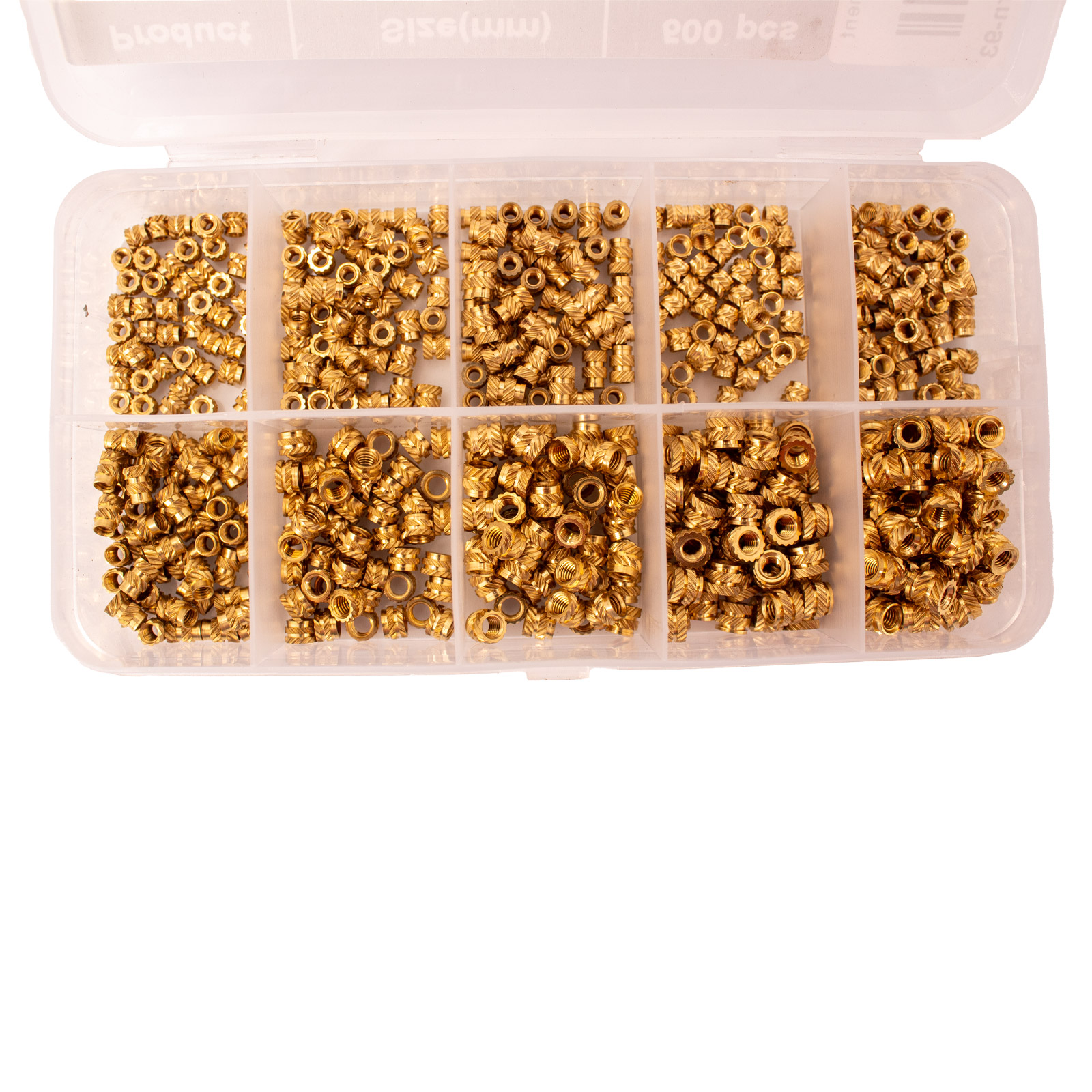 Kit d'écrous à sertir M2, M2.5, M3 500 pièces – Image 3