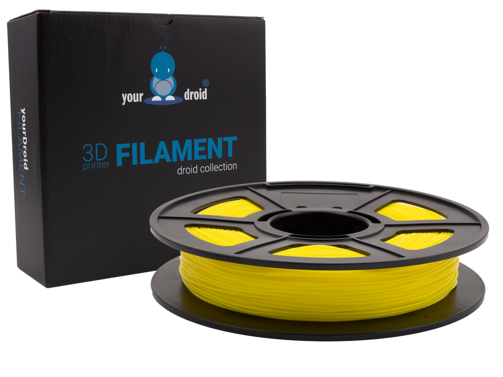 yourDroid Filament TPU Jaune 1.75mm 500g – Image 2