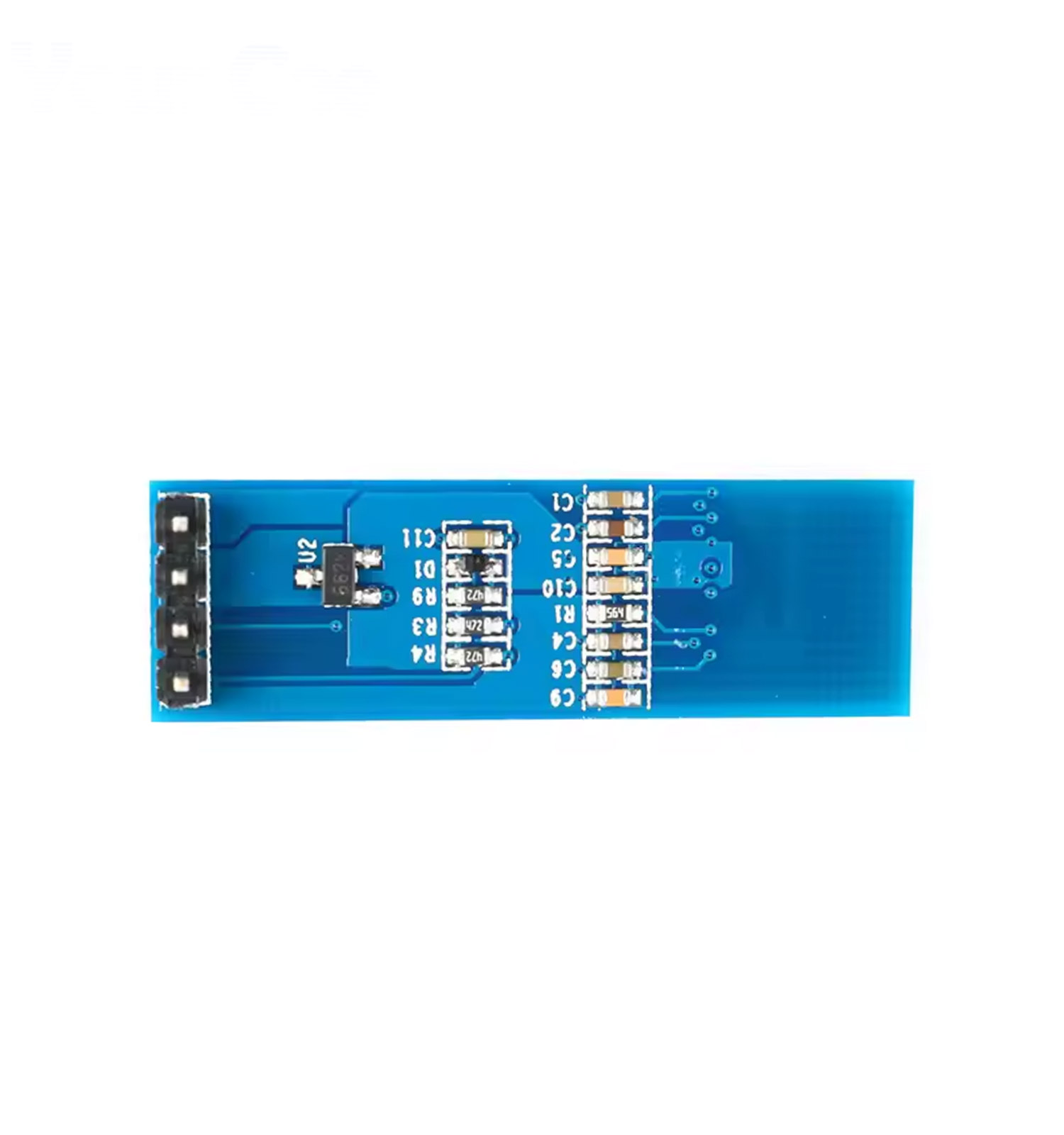 Écran OLED 0.91" Bleu 128*32 SSD1306 Module I2C pour Arduino & Raspberry Pi – Image 2