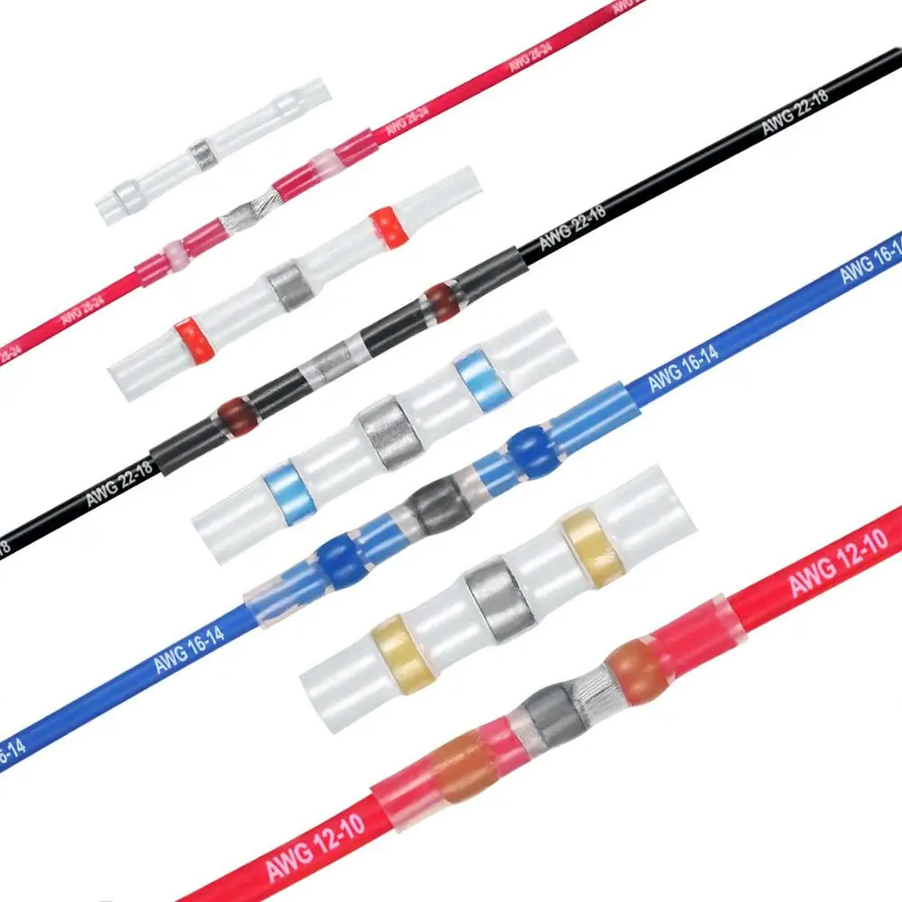 Connecteurs à souder pour câbles étanches 50 pièces 0,25mm² - 6mm² – Image 3