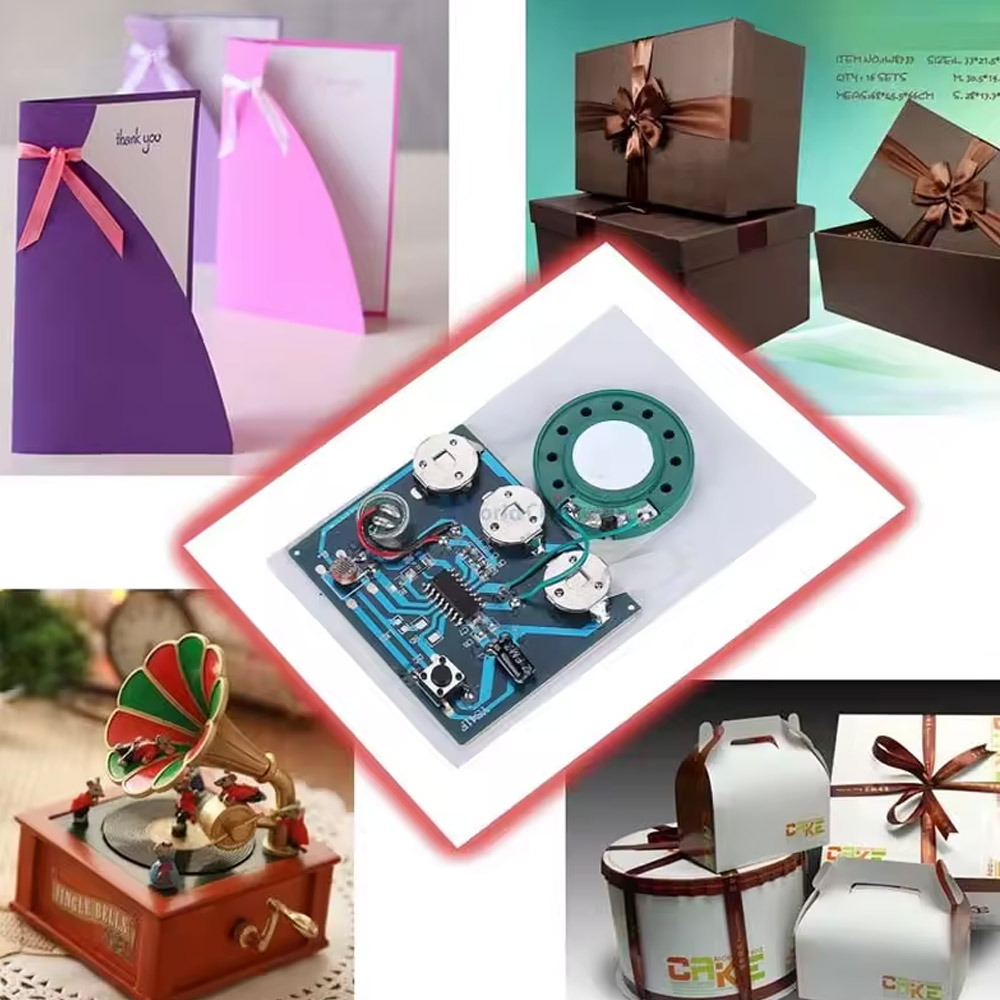 Module sonore pour cartes d'anniversaire avec capteur de lumière – Image 2