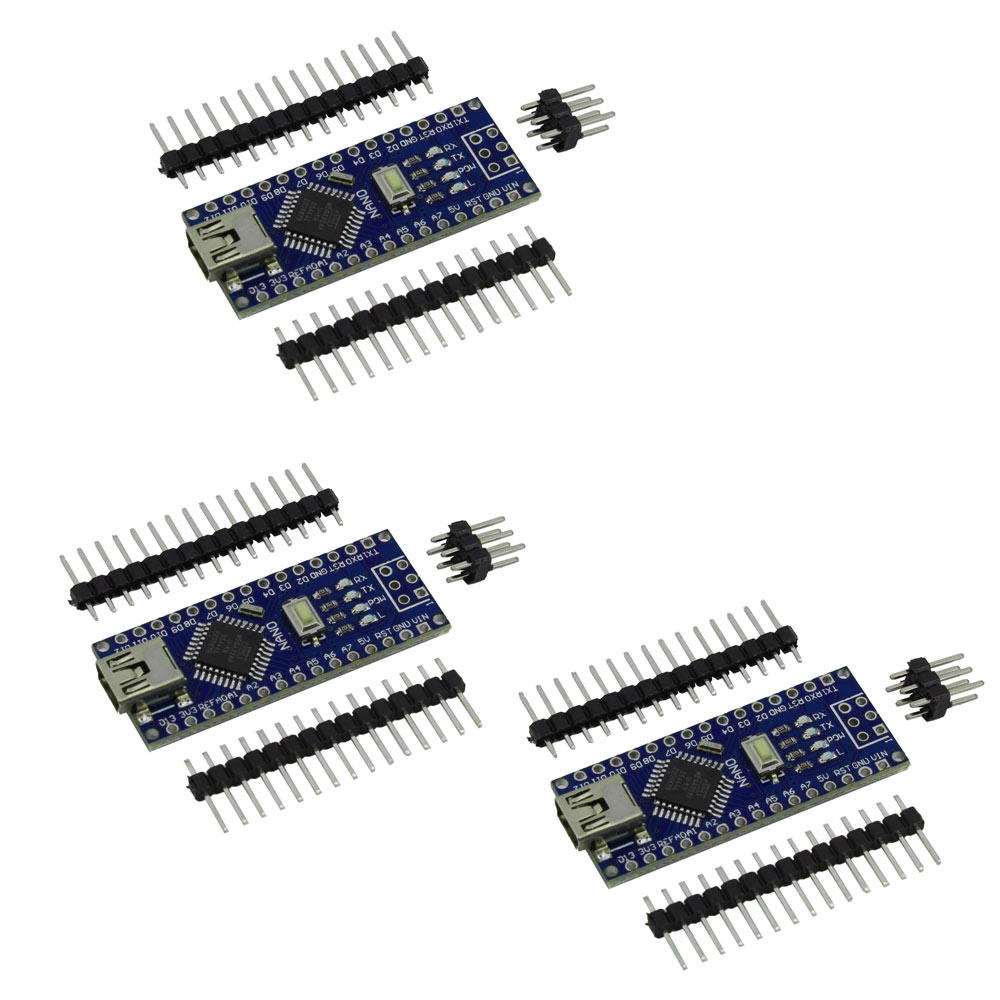 3x carte Nano Mega328P V3.0 USB CH340G