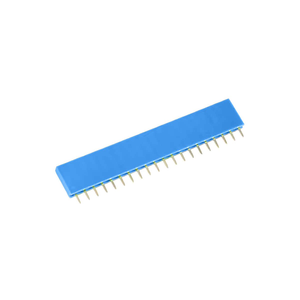 20x barrette femelle 20 broches 2,54 mm bleue – Image 2