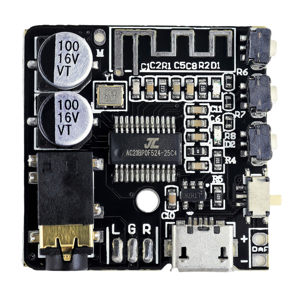 VHM-314 V2.0 Décodeur audio Bluetooth 5.0 Amplificateur Micro-USB