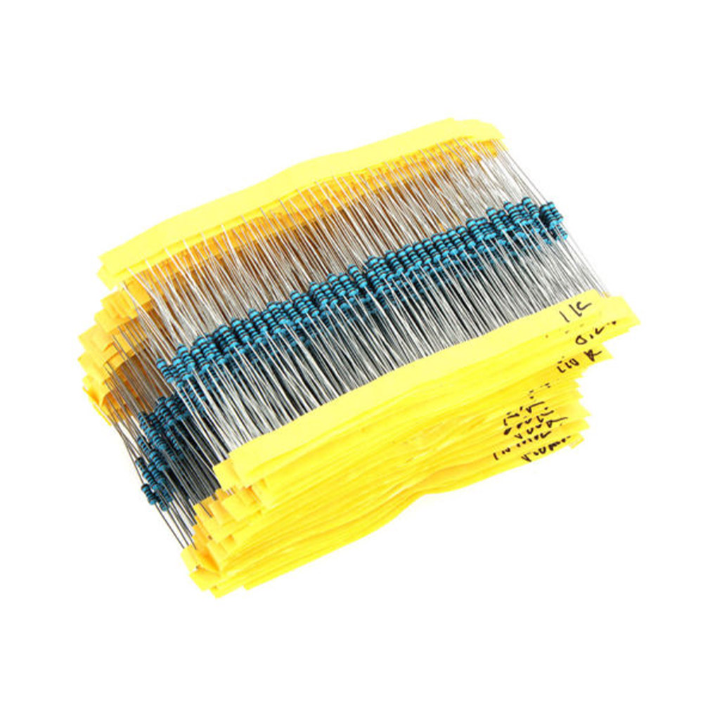 300 résistances à couche métallique 30 valeurs à 10 pièces chacune 10-1M Ohm