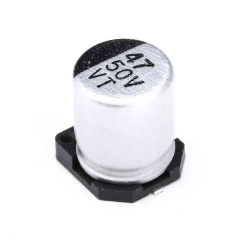 10x condensateur électrolytique CMS 50V 47µF – Image 2