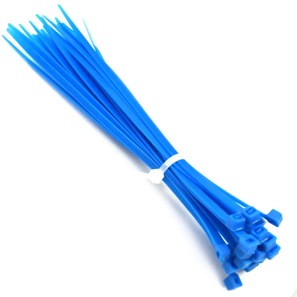 100 colliers de câble bleus 2,5*100 mm – Image 2