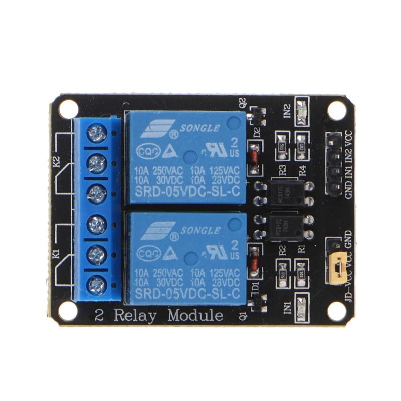 Module relais 2 canaux 5V Low Level – Image 3