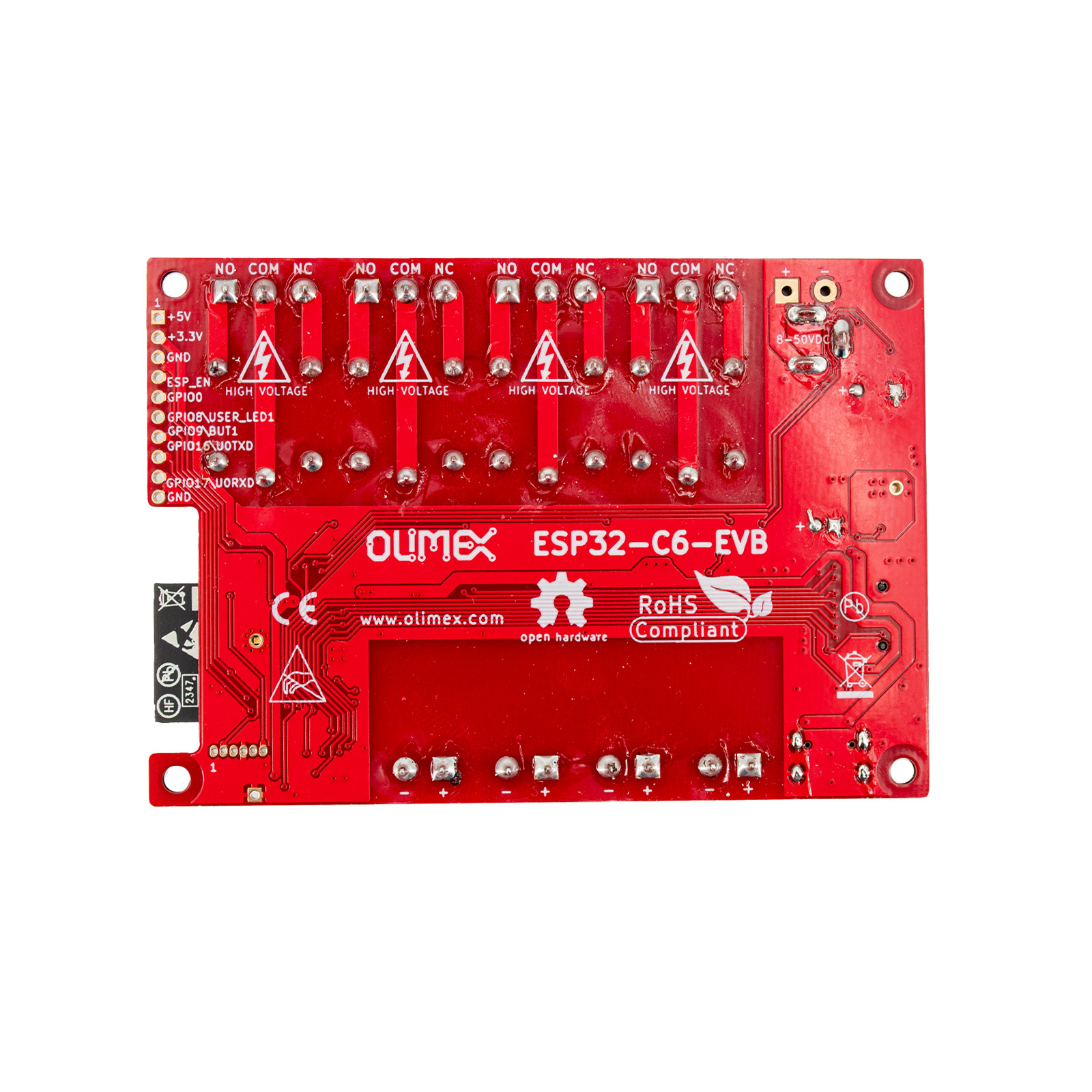 Olimex ESP32-C6-EVB carte de développement WiFi BT Zigbee – Image 3