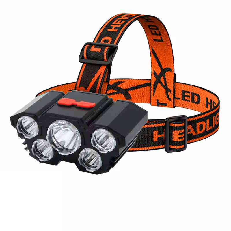 Lampe frontale LED 20 000 lumens rechargeable