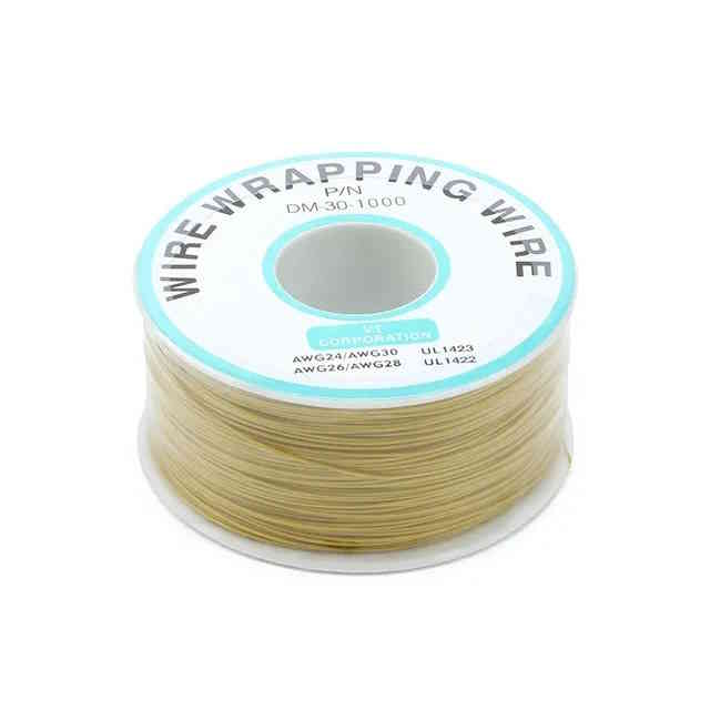 250m câble en cuivre 30AWG jaune