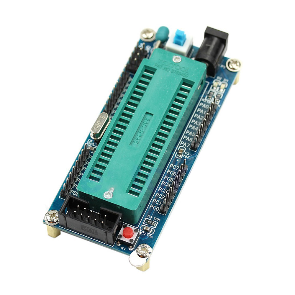 Carte système microcontrôleur ISP AVR ATmega16/ATmega32 minimum sans puce