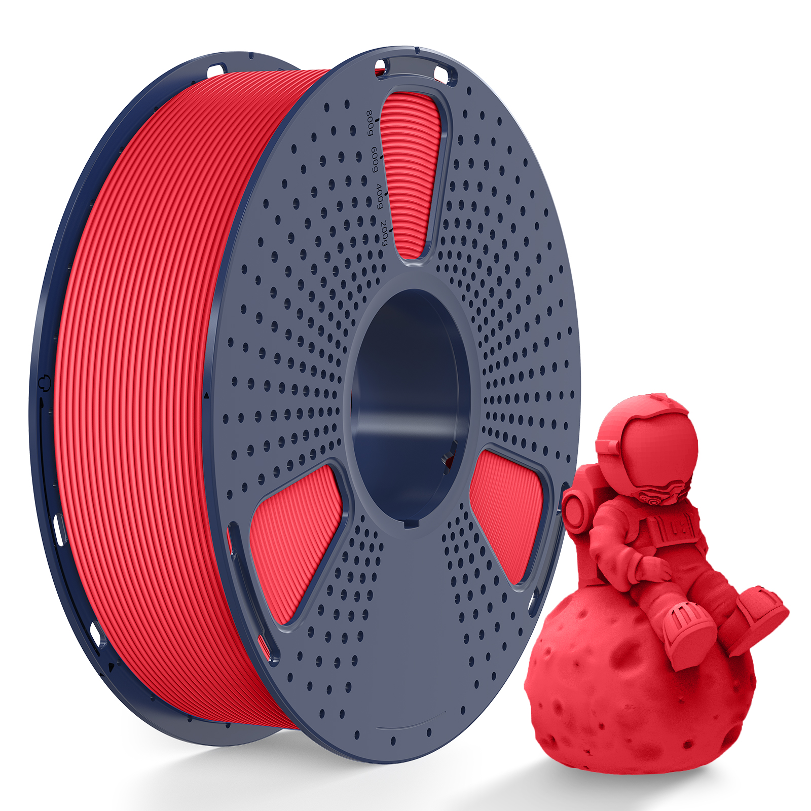 Filament Sunlu PLA Mat 1.75mm 1kg Rouge – Image 2