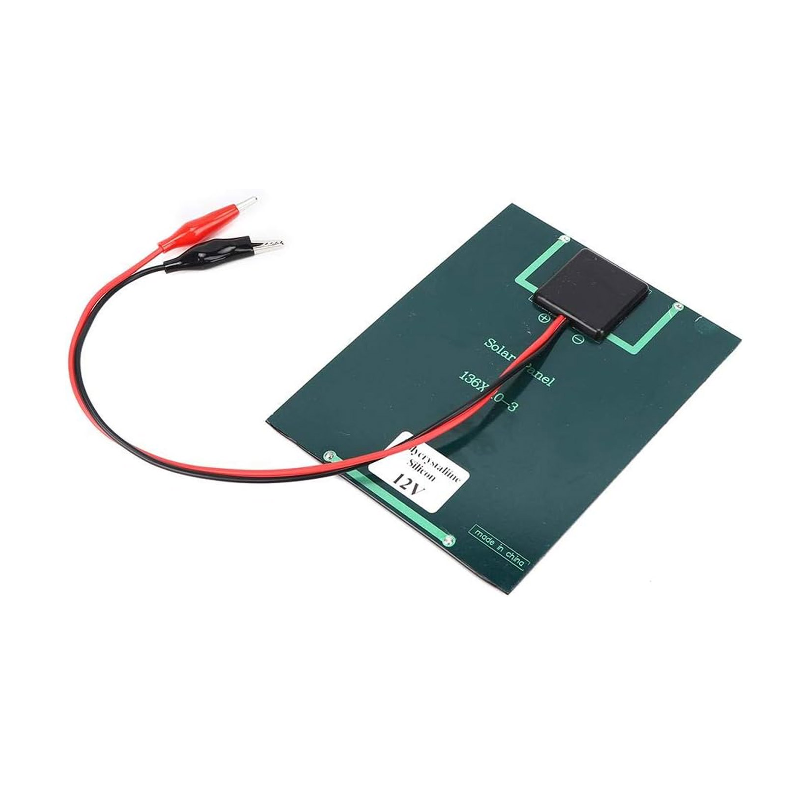 Panneau solaire 12V 2W 110x136mm – Image 2