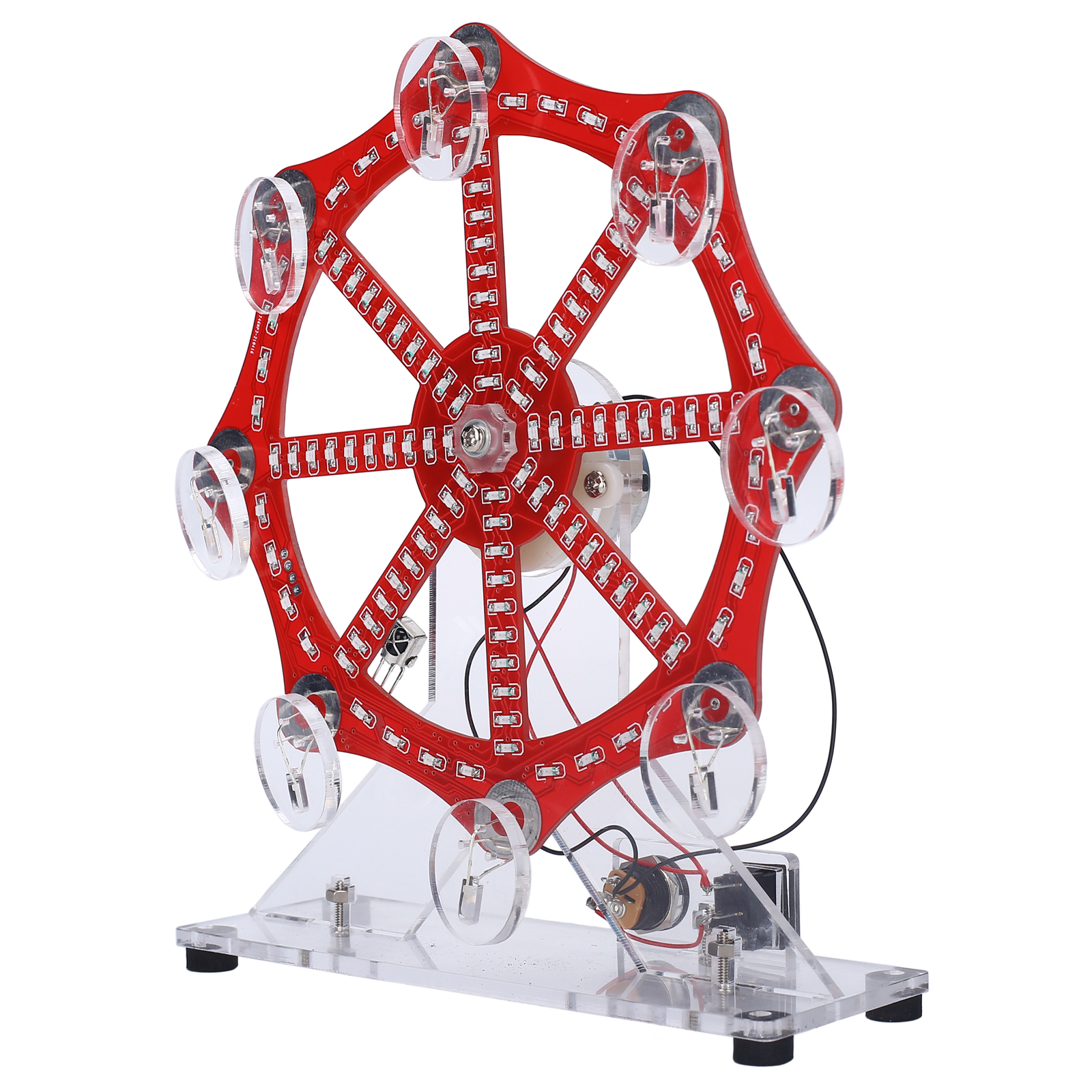 Kit de grande roue LED avec télécommande et animations – Image 2