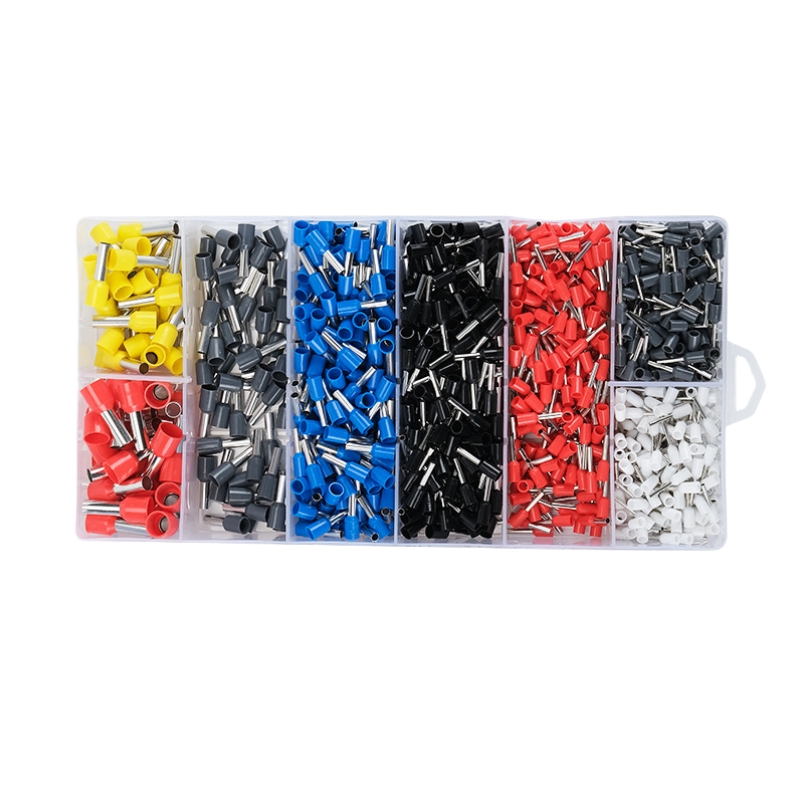 Kit de cosses à sertir isolées assortiment 1200 pièces codes couleur allemands 0,5 mm² - 10 mm² – Image 2