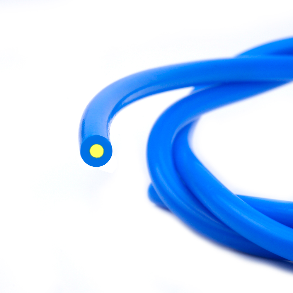 Tuyau PTFE 1 mètre 4x1,9 mm (bleu) pour filament 1,75 mm – Image 2