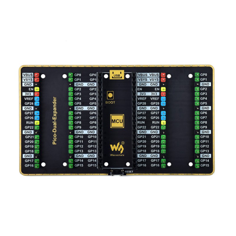 Waveshare Dual GPIO Expander pour Raspberry Pi Pico – Image 2