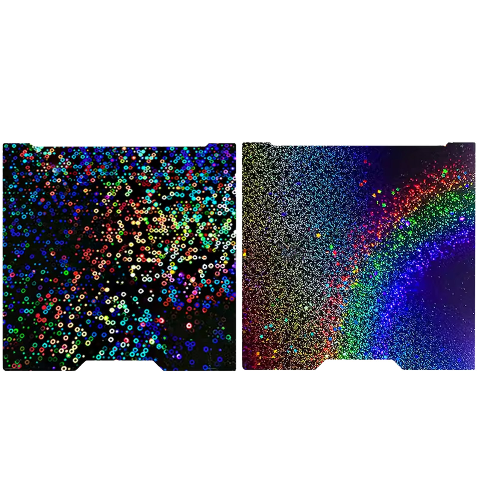 Plaque d'impression à effets yourDroid pour Bambu Lab H2D – Cercles + Galaxy Double face