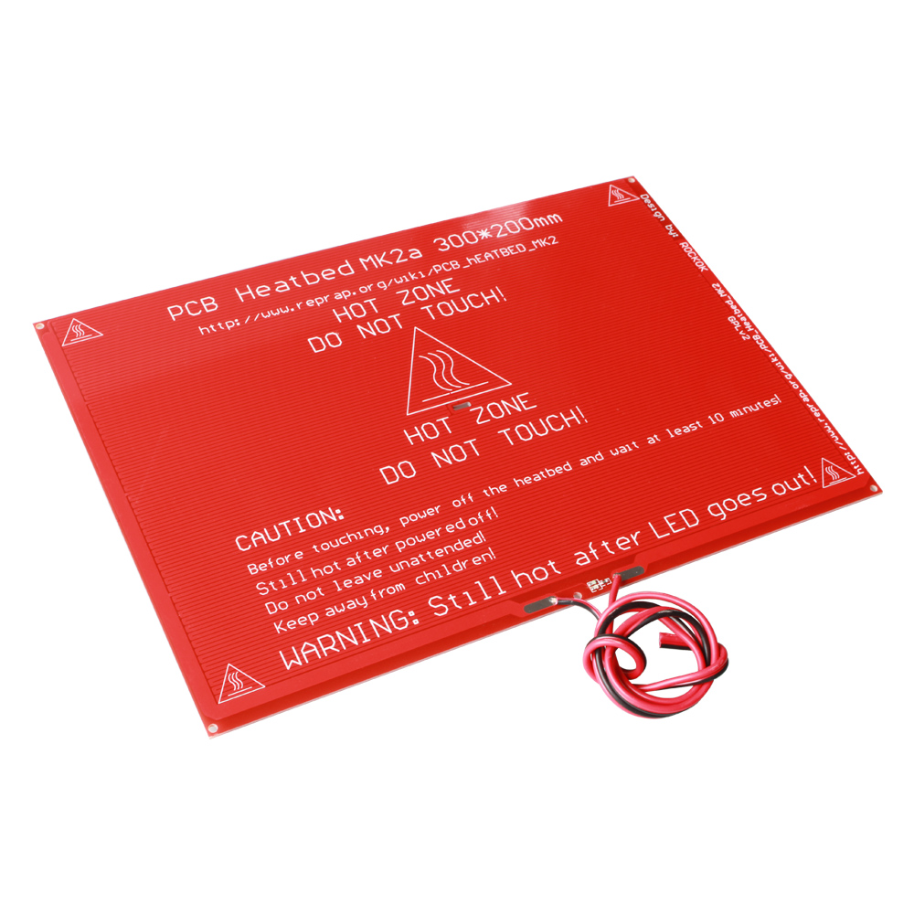 Plateau chauffant MK2A 300x200 mm avec câble de connexion – Image 3