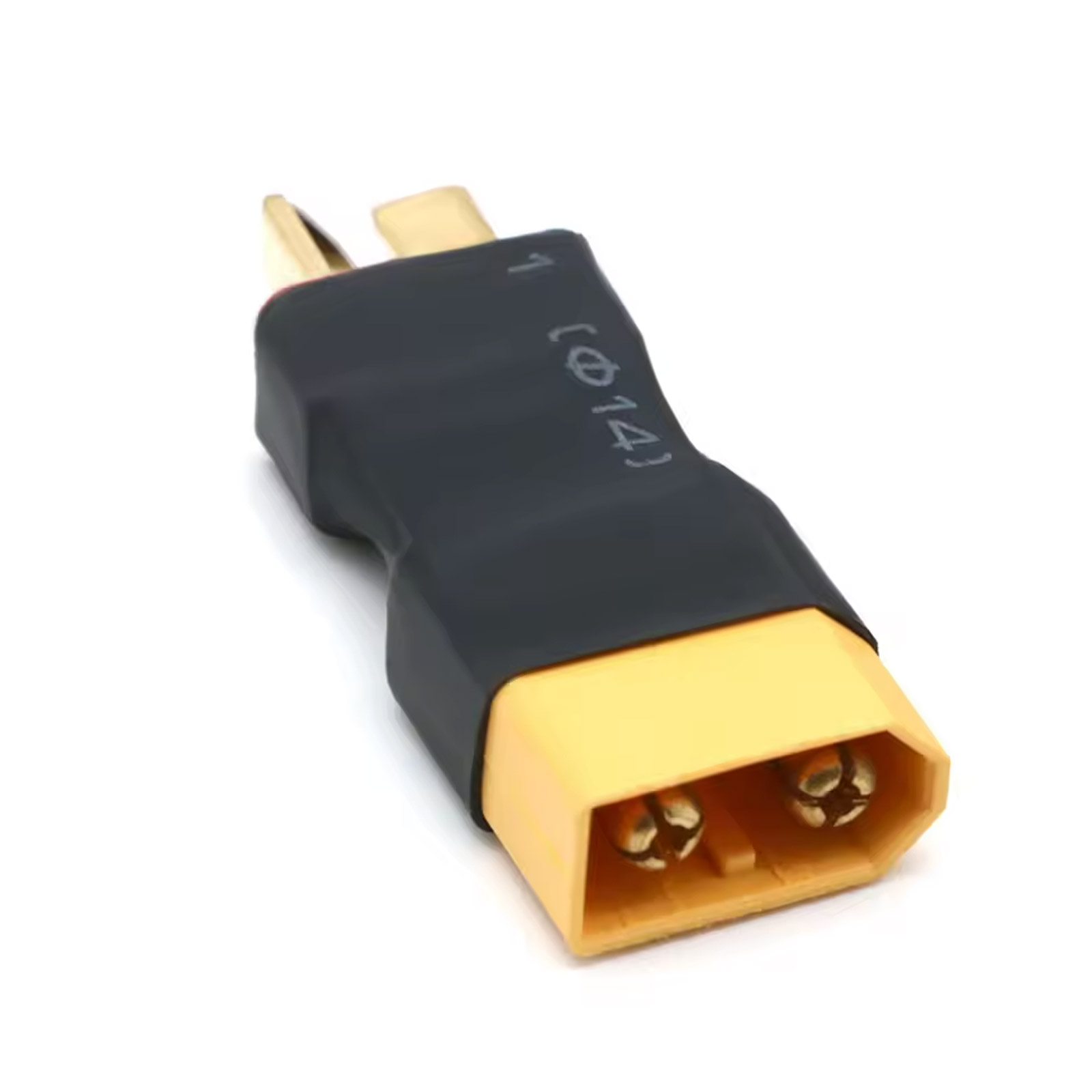 Adaptateur connecteur XT60 (mâle) vers connecteur T (femelle) pour RC et batteries