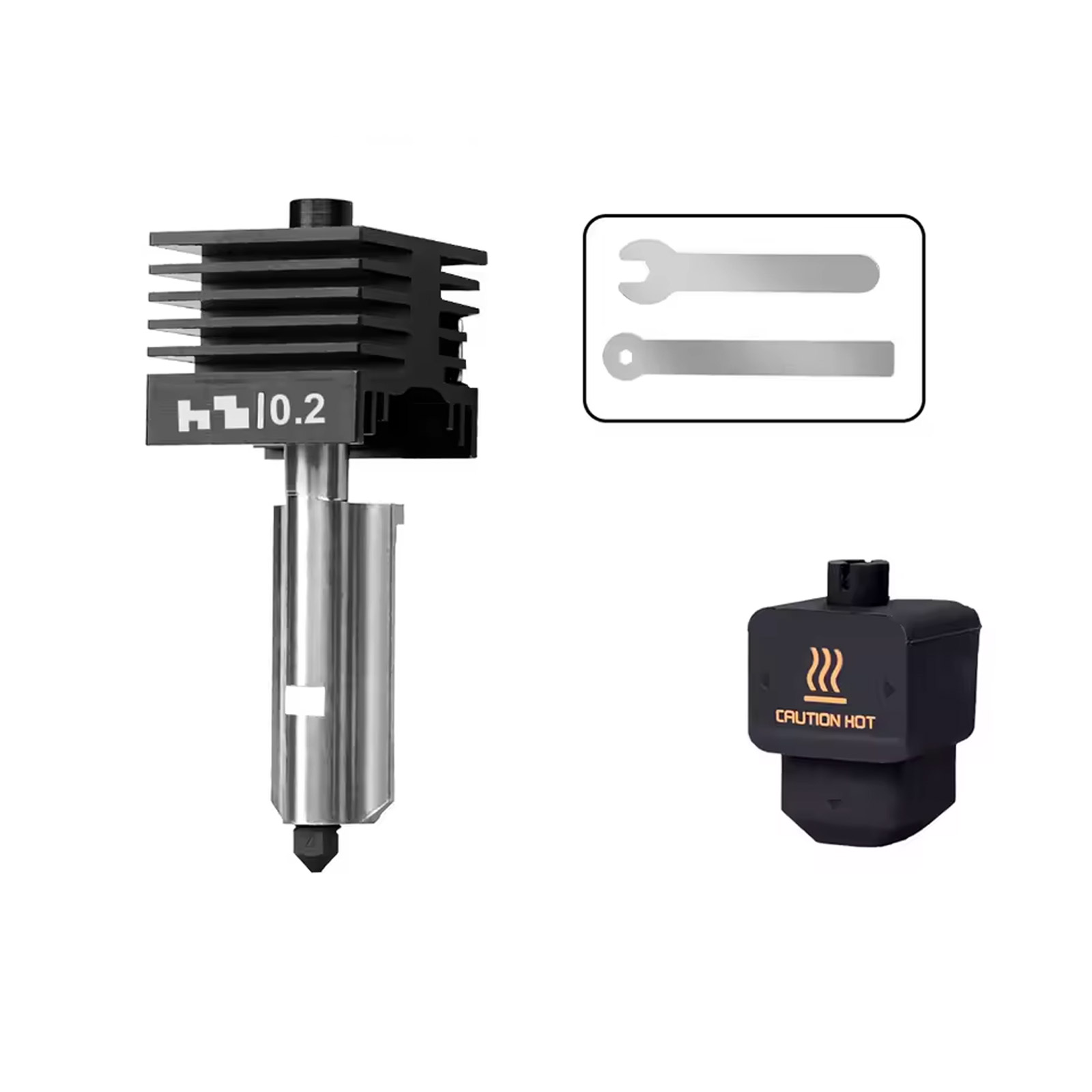 Hotend Standard Flow pour H2D / H2S buse 0.2 mm