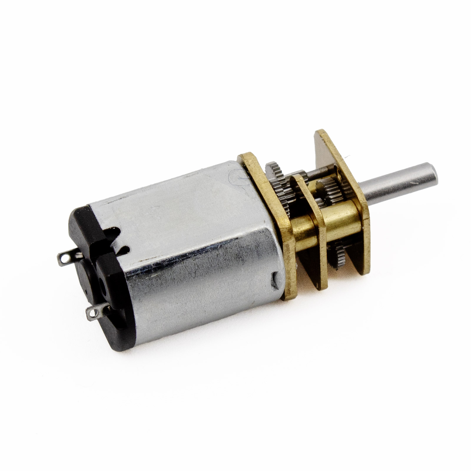 Moteur CC avec engrenage métallique GA13-030 12V 100 tr/min – Image 2