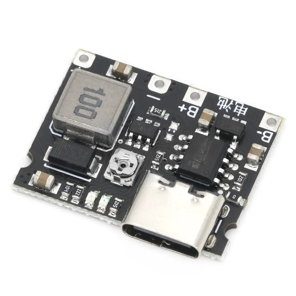 Module de charge convertisseur de tension pour accumulateurs Lithium Li-Ion 18650 3,7-4,2V vers 4,2-28V