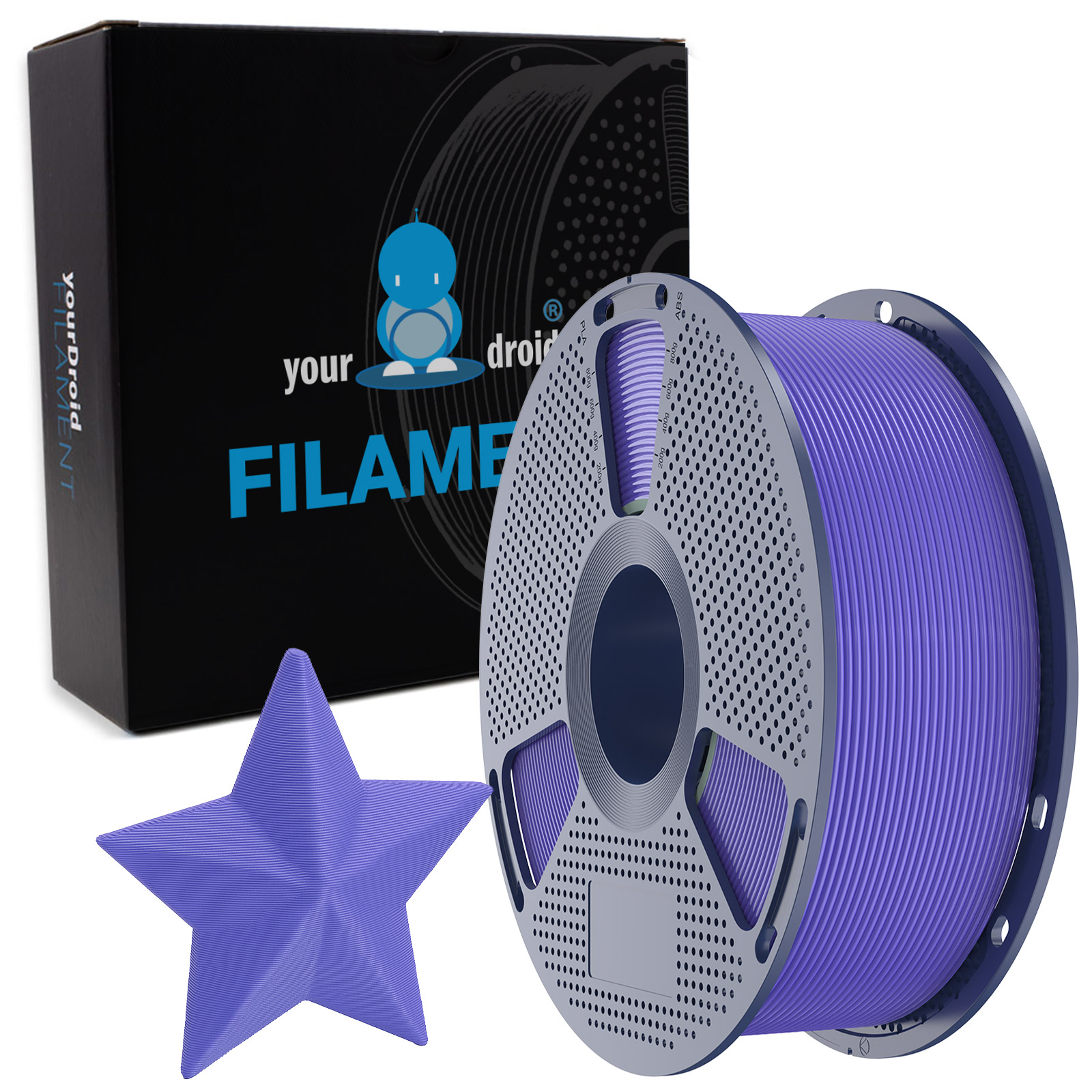 Filament PLA yourDroid Lila 1,75 mm 1 kg