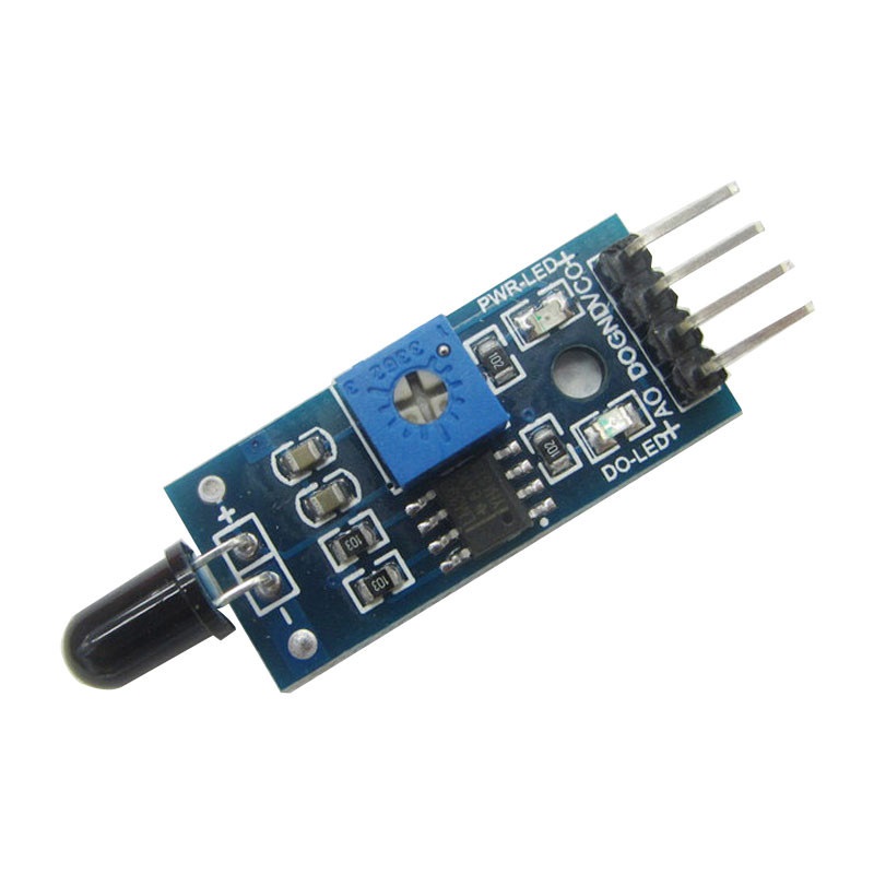 Capteur de flamme récepteur infrarouge module avec puce LM393