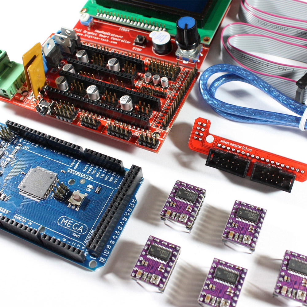 Ramps 1.4 Kit + 12864 contrôleur LCD + DRV8825 moteurs pas à pas – Image 2