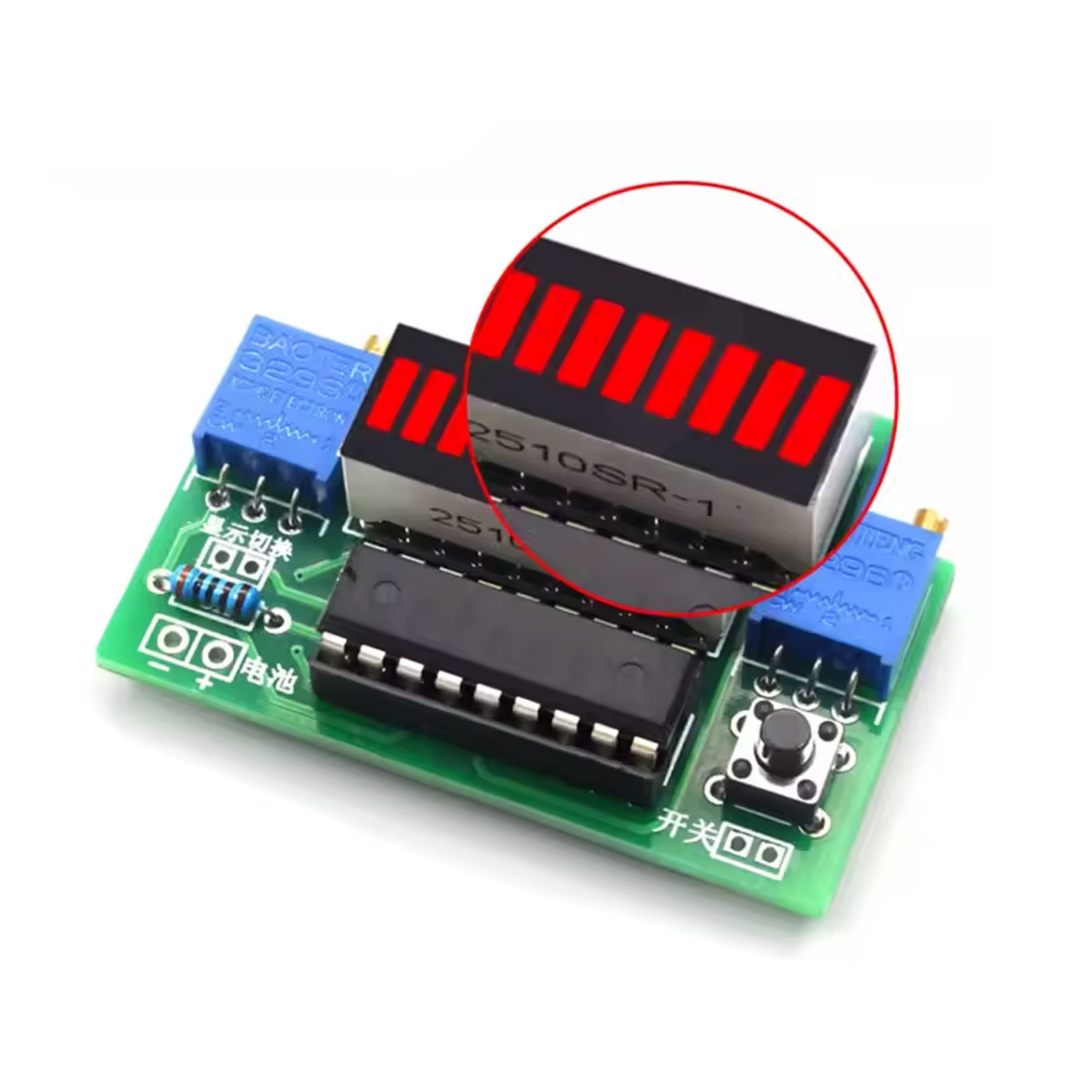 Kit indicateur LED de batterie LM3914 pour mesure de tension – Image 5