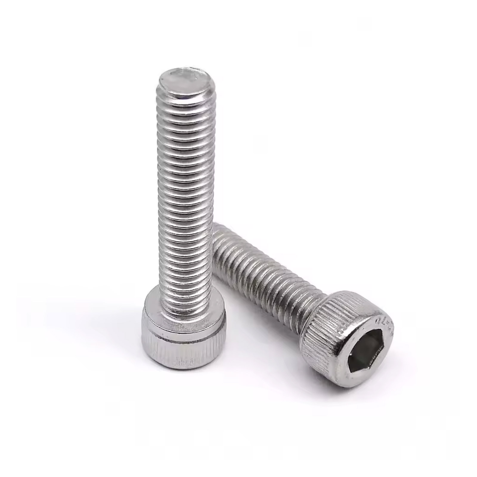 50x vis à tête hexagonale M5x25mm DIN912 acier inoxydable – Image 2