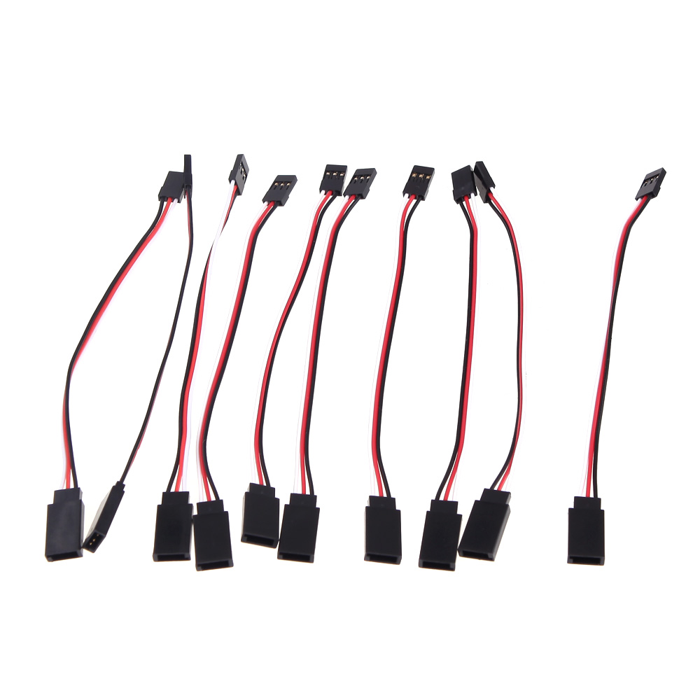 10x câble de prolongement pour servo RC 150 mm