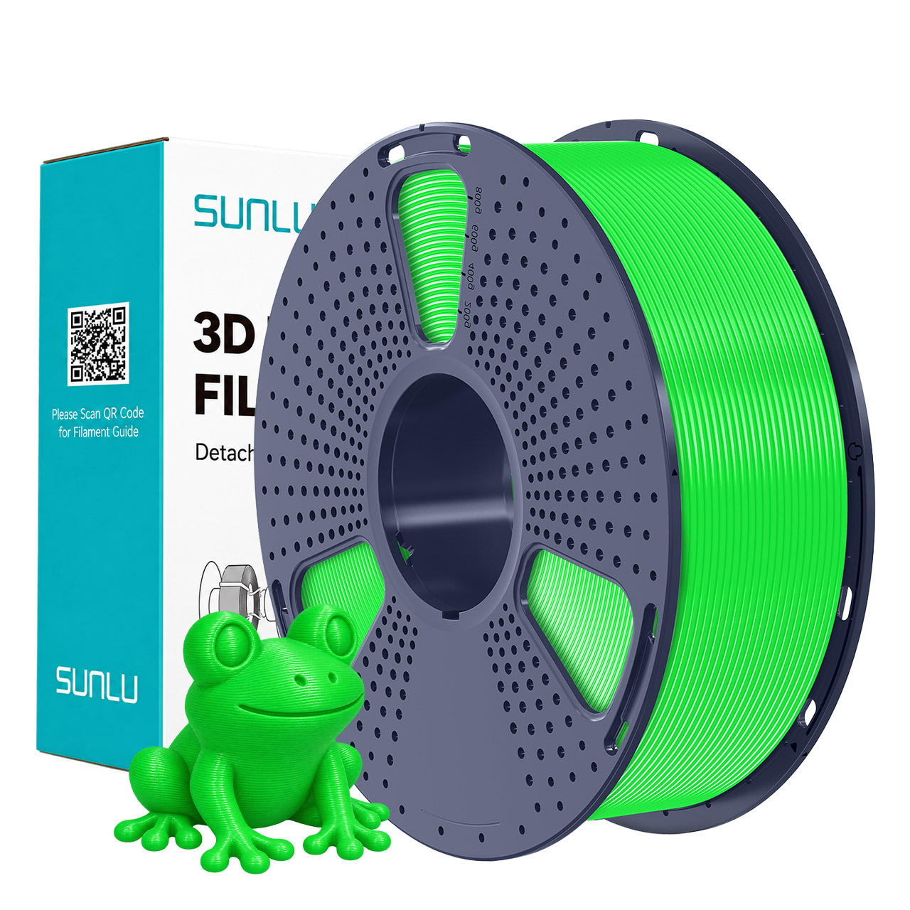 Filament PETG Sunlu Vert 1,75 mm 1 kg