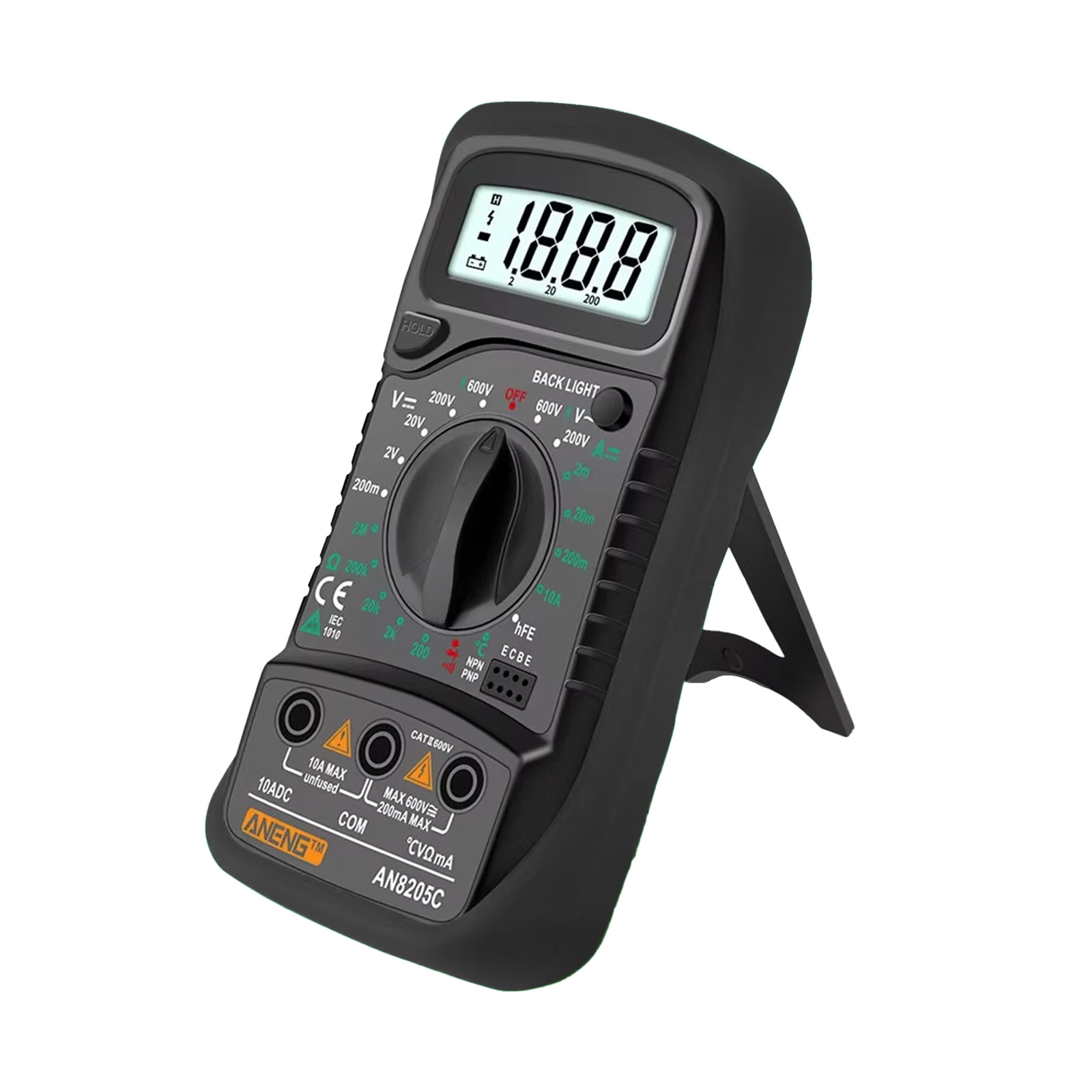 ANENG AN8205C Multimètre numérique avec thermomètre – Image 3