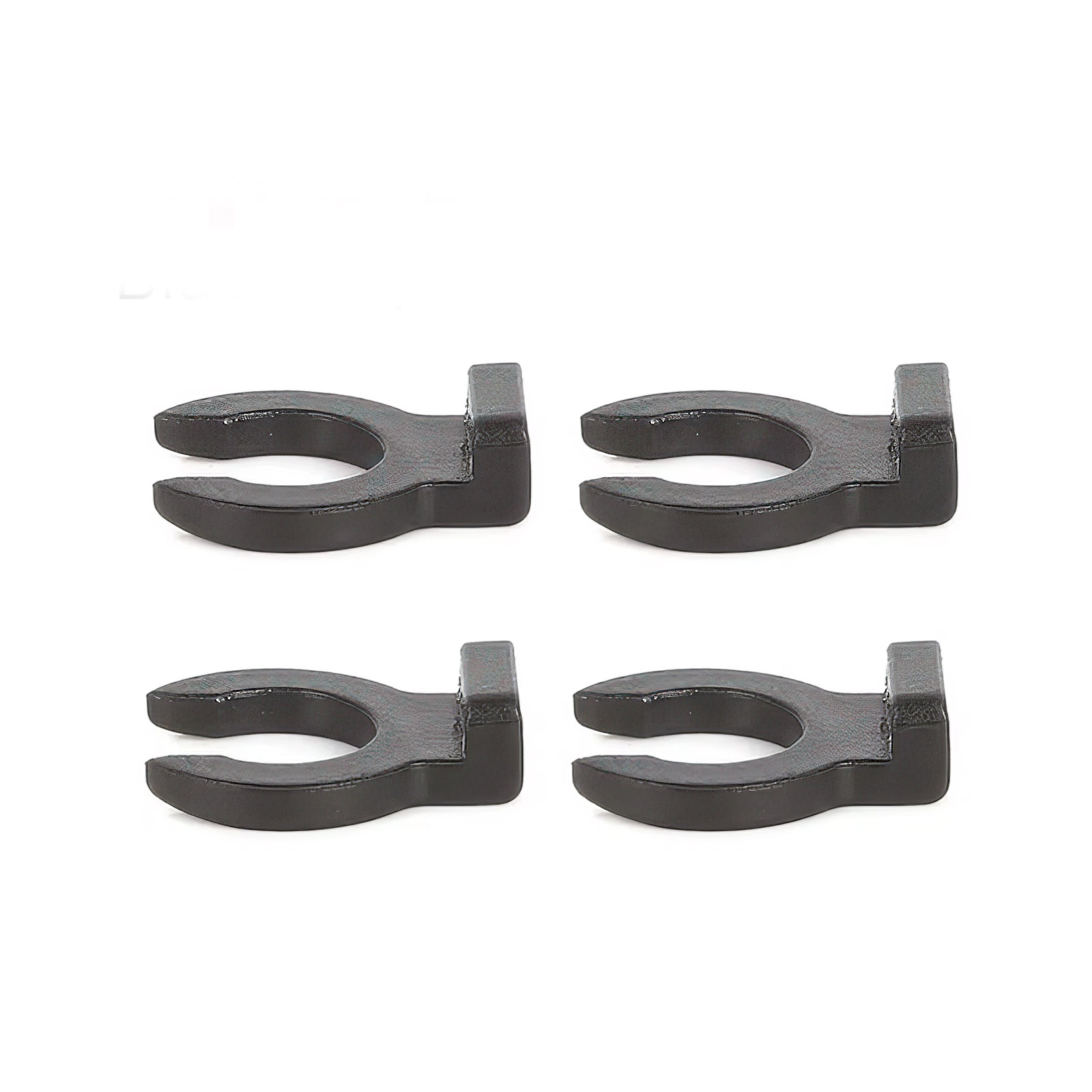 10x clip de connecteur PTFE noir – Image 2
