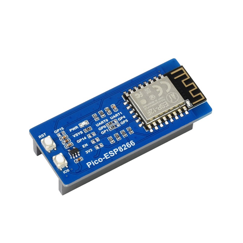 Module WiFi Waveshare ESP8266 pour Raspberry Pi Pico