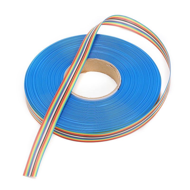 Câble ruban 1 mètre 16 broches 1,27 mm (multicouleur) – Image 2