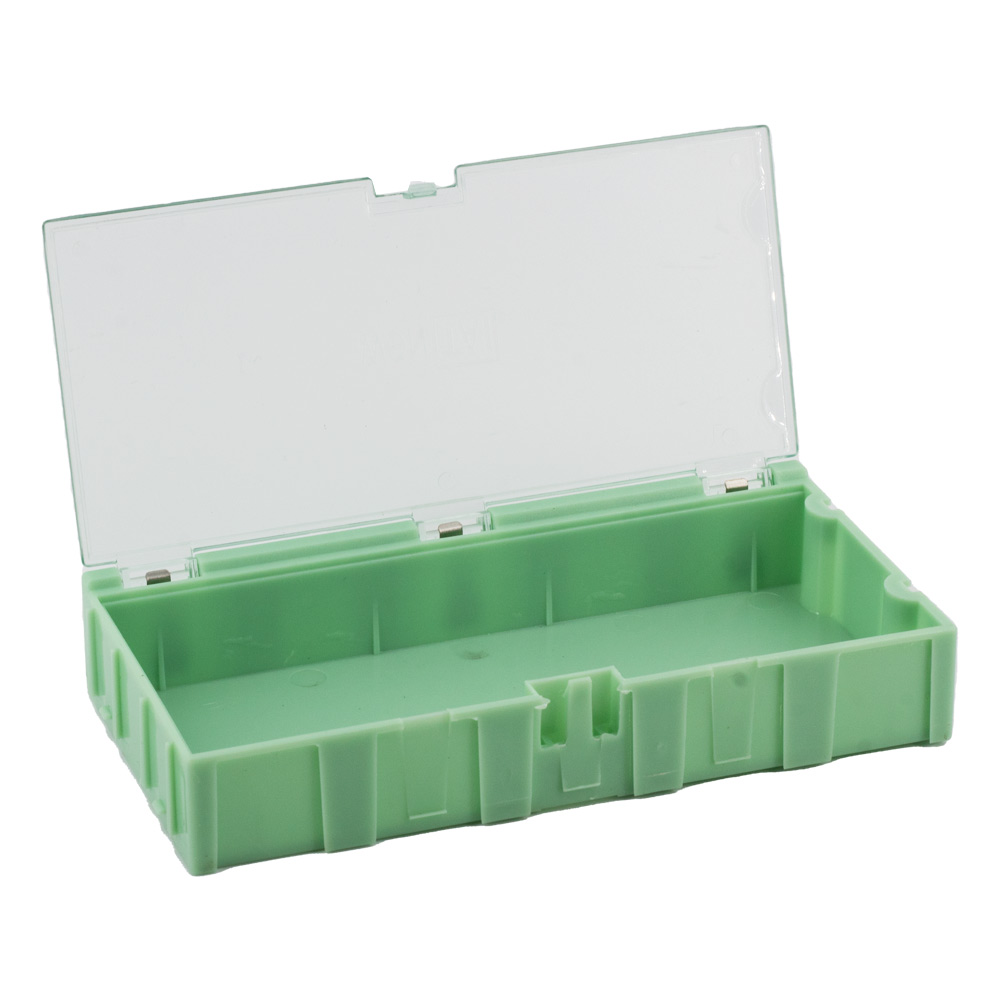 1x Boîte conteneur vide Box 4 pour composants CMS - vert – Image 2