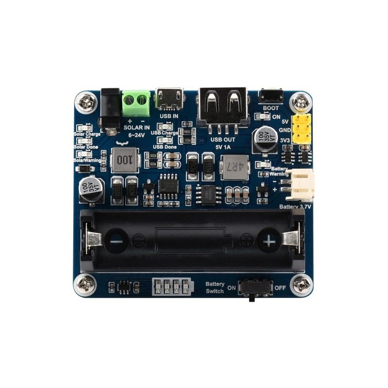 Module Waveshare Solar Power Manager pour panneau solaire 6V-24V – Image 4