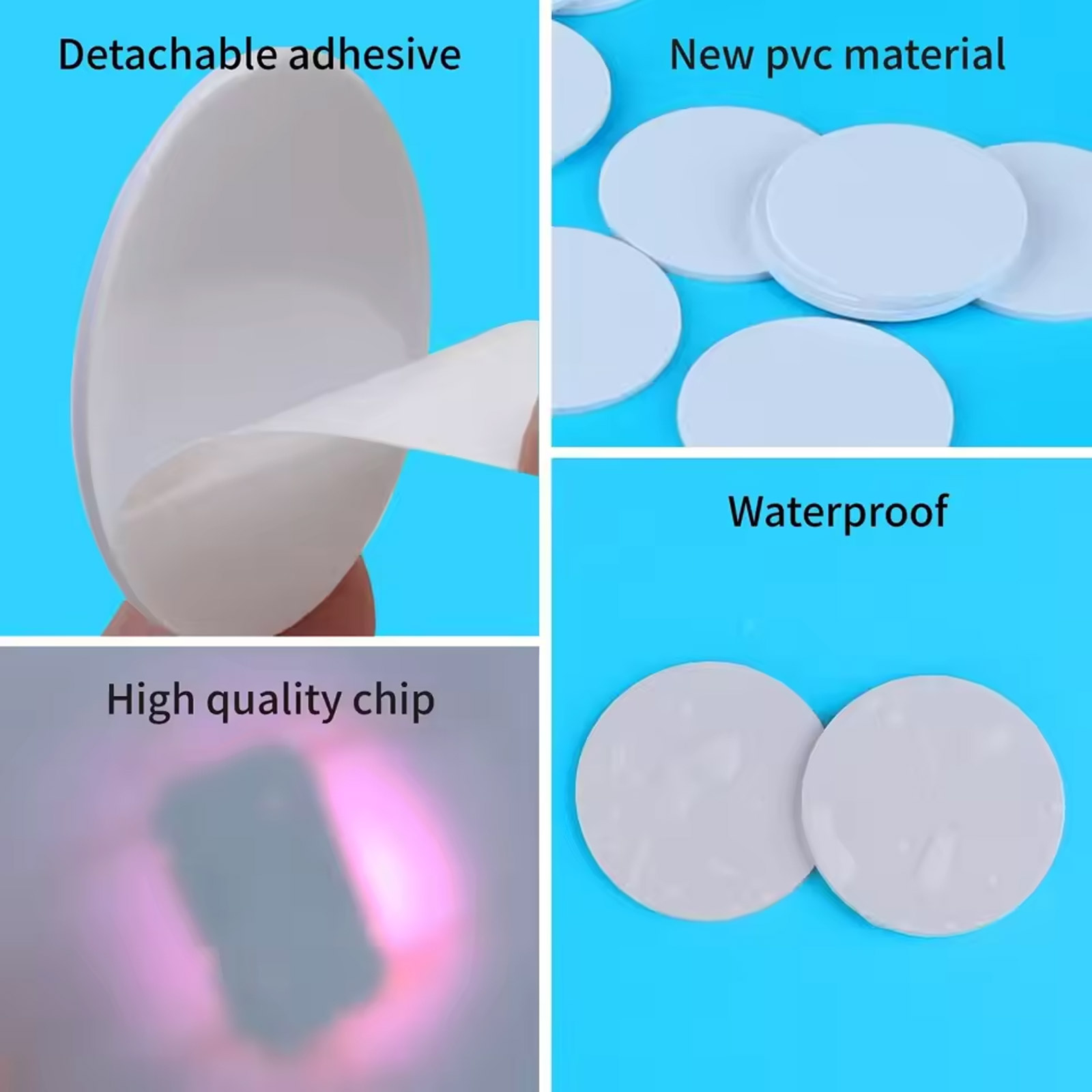 Pièce NFC (20 pièces) NTAG215 - 540 octets, pour iPhone, iOS, Android et Amiibo – Image 2