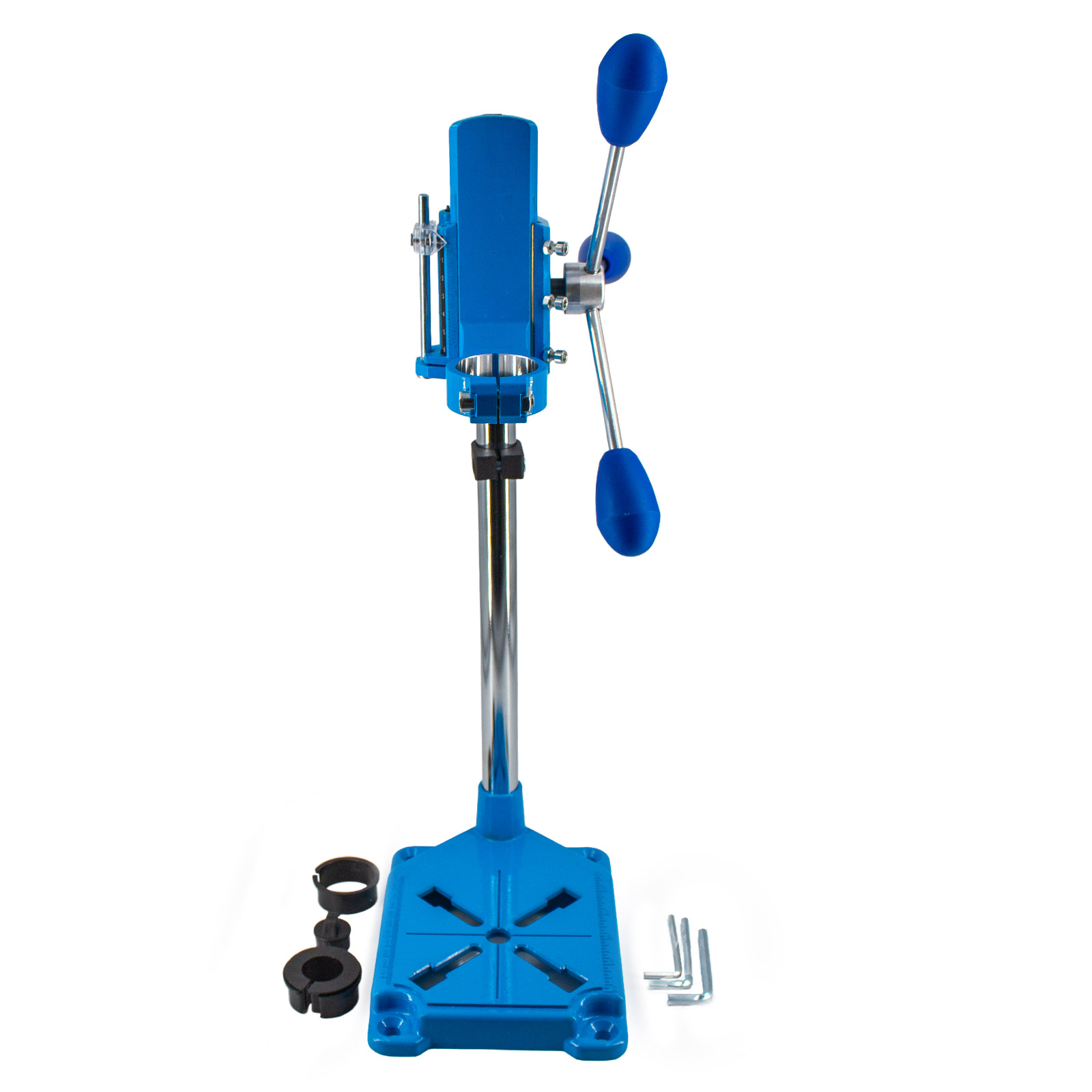 Support de perceuse avec base en aluminium – fixation pour perceuse portative jusqu’à 90° angle précis – Image 2