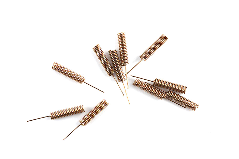 10x antennes hélicoïdales 433 MHz à souder
