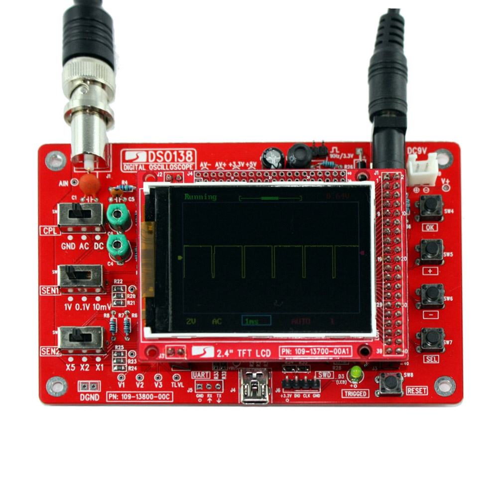 Kit oscilloscope numérique DSO138 2,4" TFT