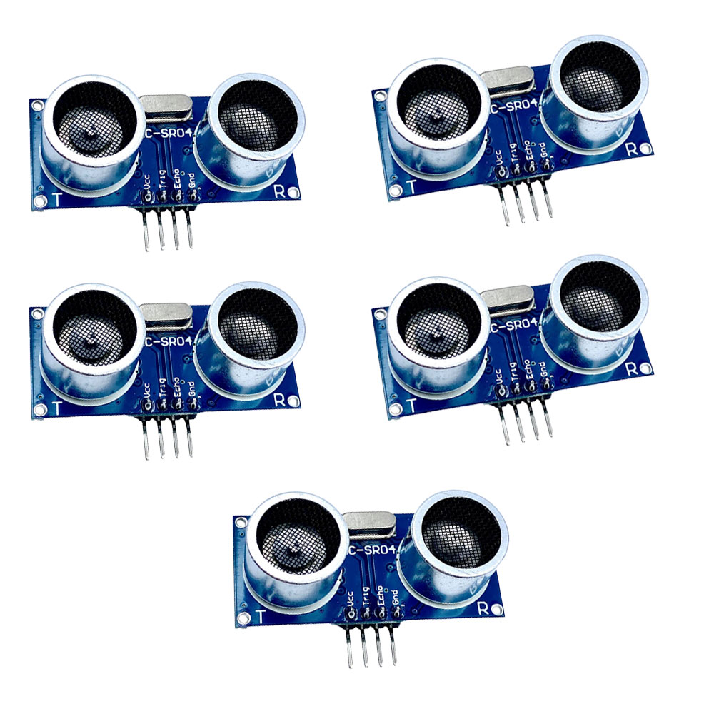 5x HC-SR04 capteur à ultrasons télémètre