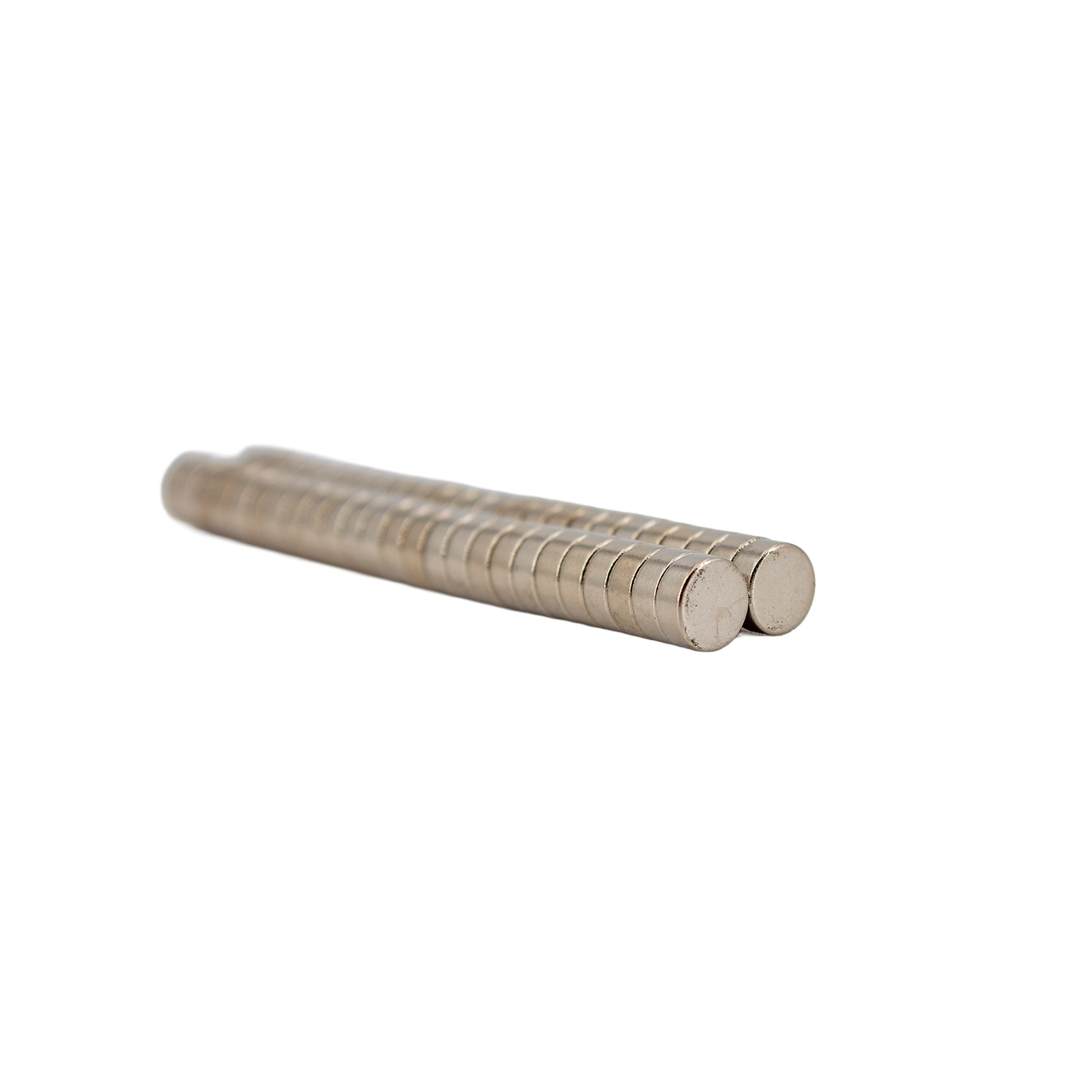 Aimant néodyme rond 5x2 mm N35 - Lot de 50