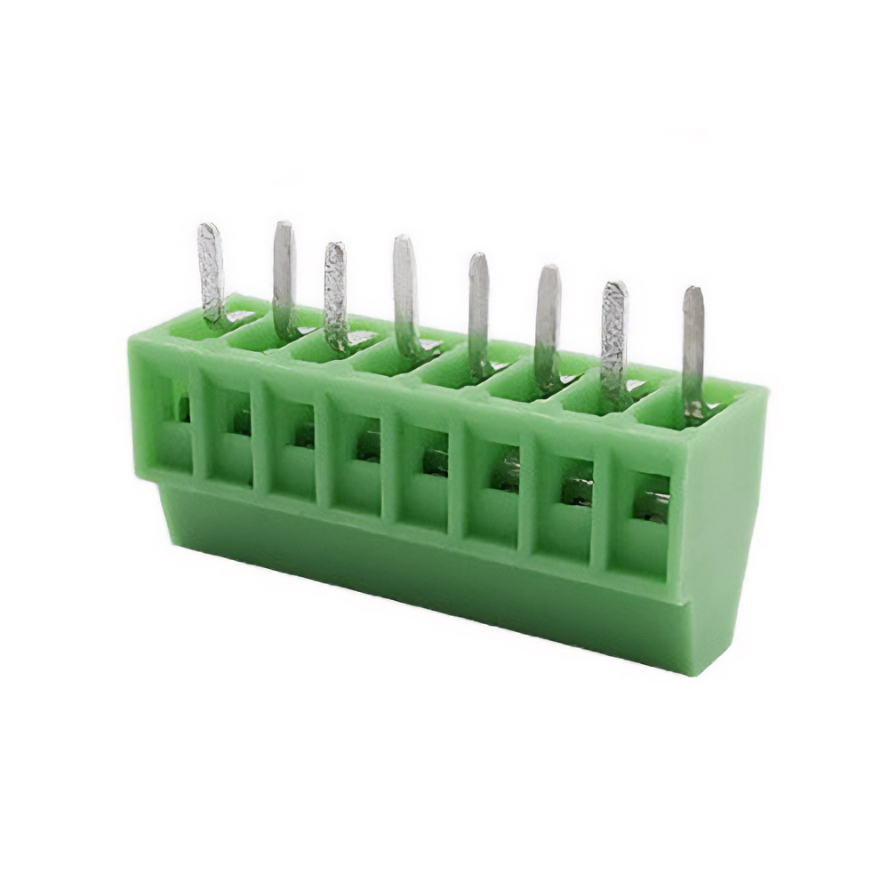 10x Bornes à vis 8 broches 2,54 mm 150V 6A pour câbles 26-18 AWG – Image 5