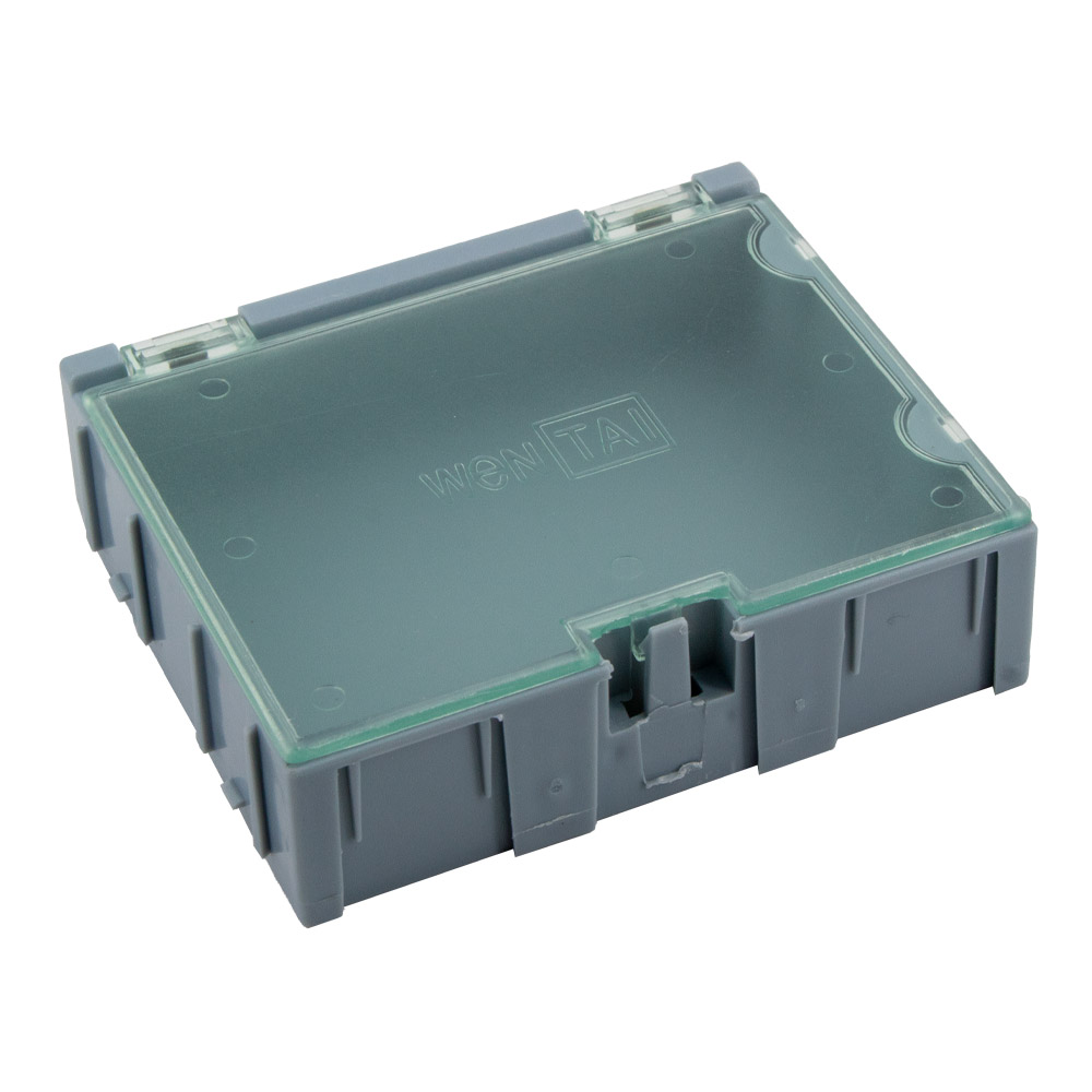 1x Boîte conteneur vide n° 3 pour composants CMS - bleu