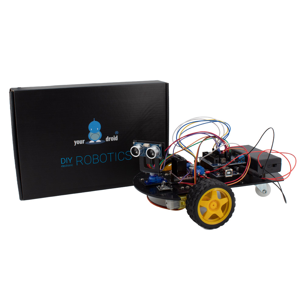 yourDroid Uno R3 2WD Smart Car kit robotique – Image 2